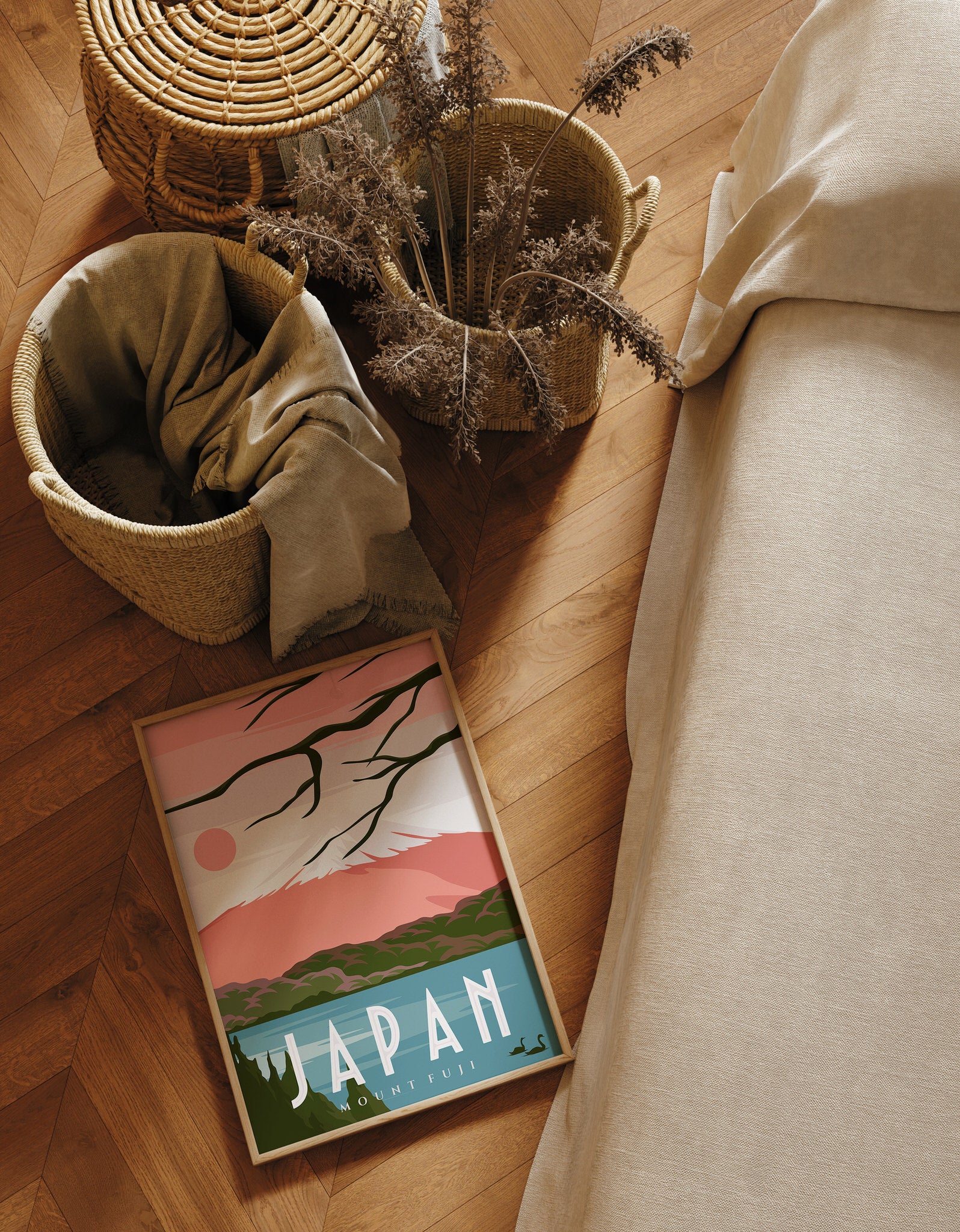 Fuji Dawn The Poster Square